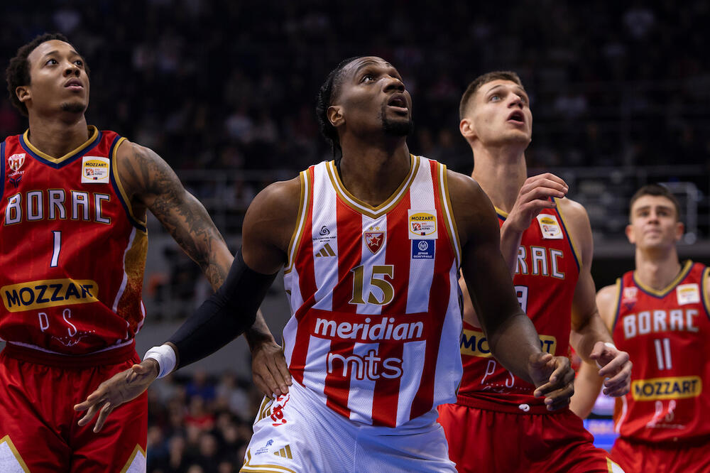 Borac ozbiljno pretio crveno-belima: Zvezda velikom serijiom odbila nalet Čačana i otišla u polufinale KRK!