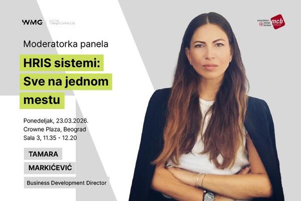 WMG DIGITAL TRANSFORMATION NA HRM KONGRESU: HRIS SISTEMI U CENTRU DIGITALNE STRATEGIJE