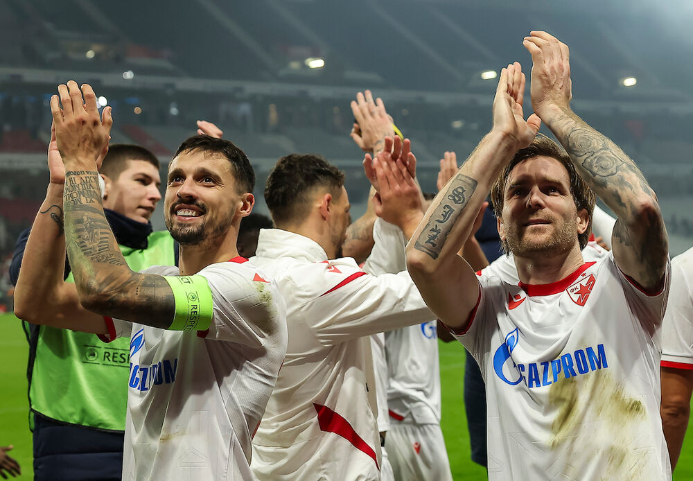 Rade Krunić, FK Crvena zvezda, Aleksandar Katai, Liga Evrope