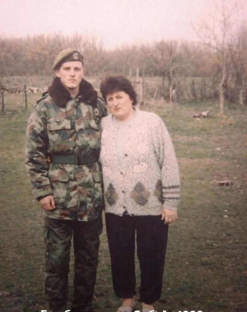 Radmila Petrušić sa sinom