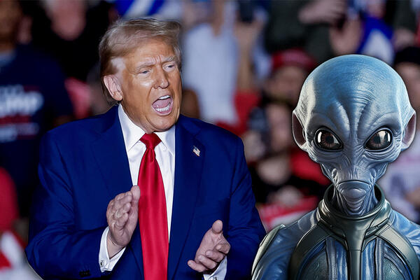 Tramp progovorio o VANZEMALJCIMA, zapalio je ceo svet: Izdao naređenje vladi - POSLE OVOGA NIŠTA NEĆE BITI ISTO!