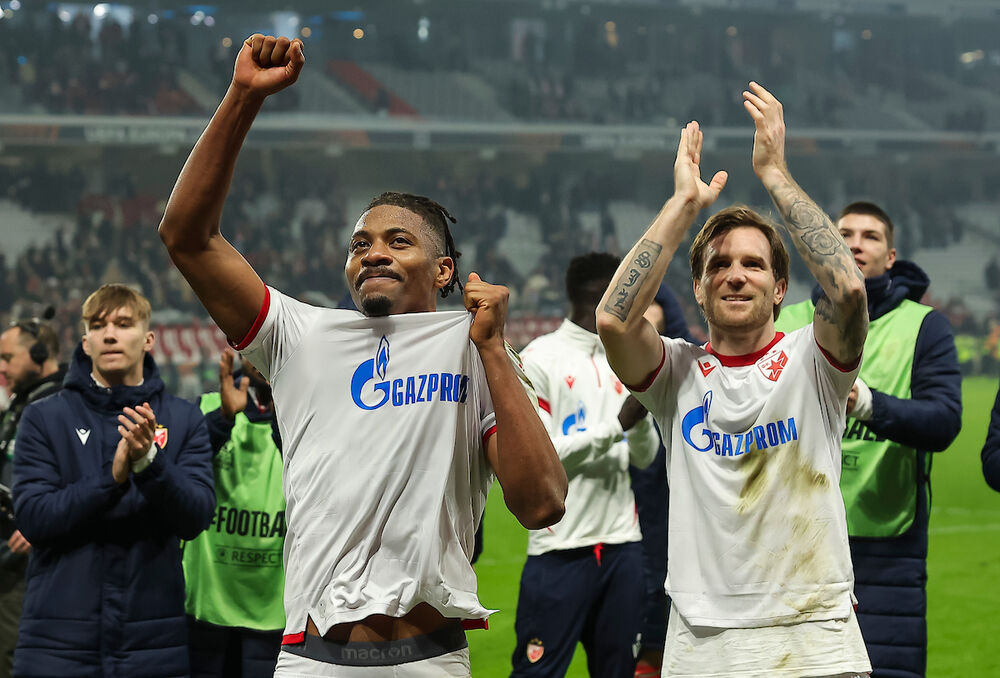 Slavlje Frenklina Teba Učene i Aleksandra Kataija u Lilu pred navijačima