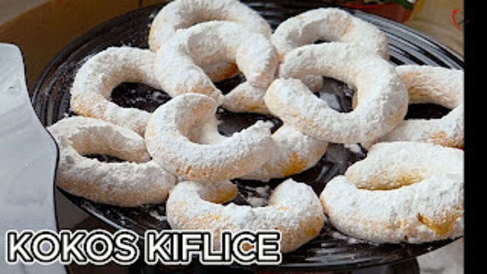 Pripremljene kokos kiflice