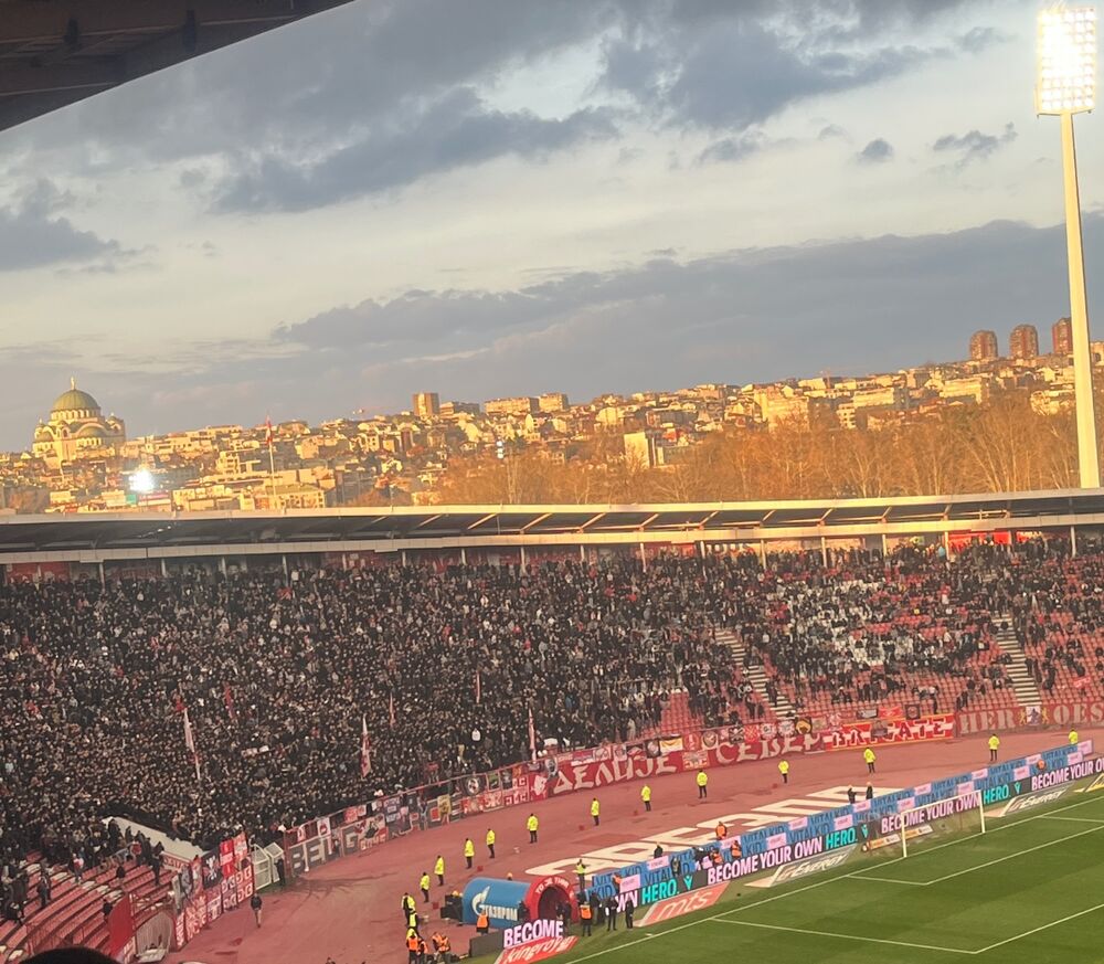 Severna tribina za sada miruje