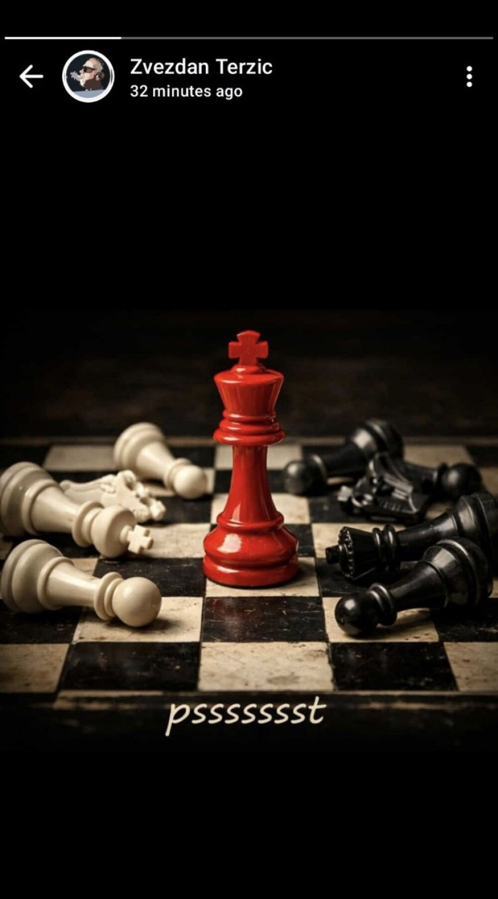 Poruka Zvezdana Terzića