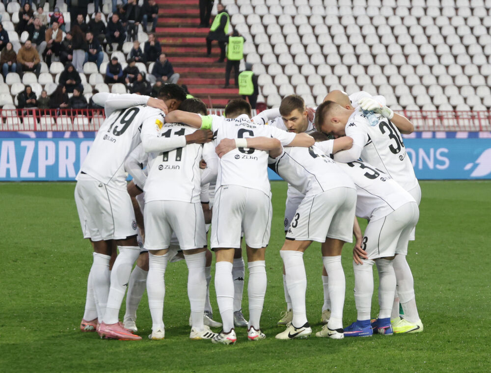 Fudbaleri Partizana pred 178. večiti derbi