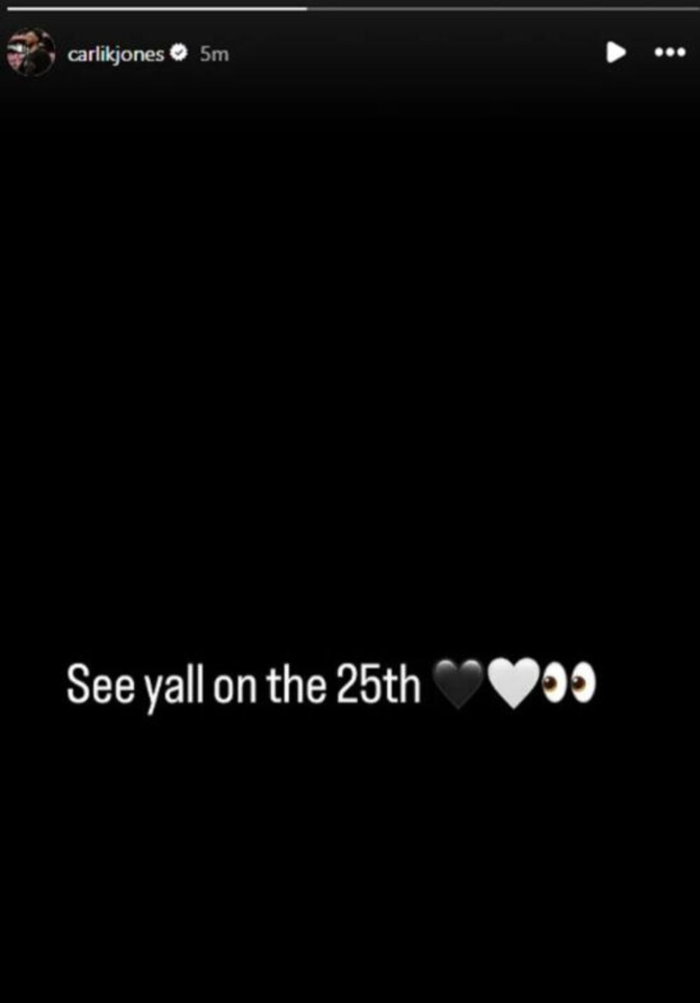 Objava Karlika Džonsa na instagramu