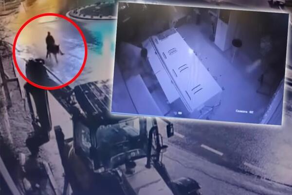 NEVEROVATNO, A ISTINITO! Viljuškarom opljačkao zlataru, ali to nije sve... Beg na magarcu tek TRESE INTERNET, AU!