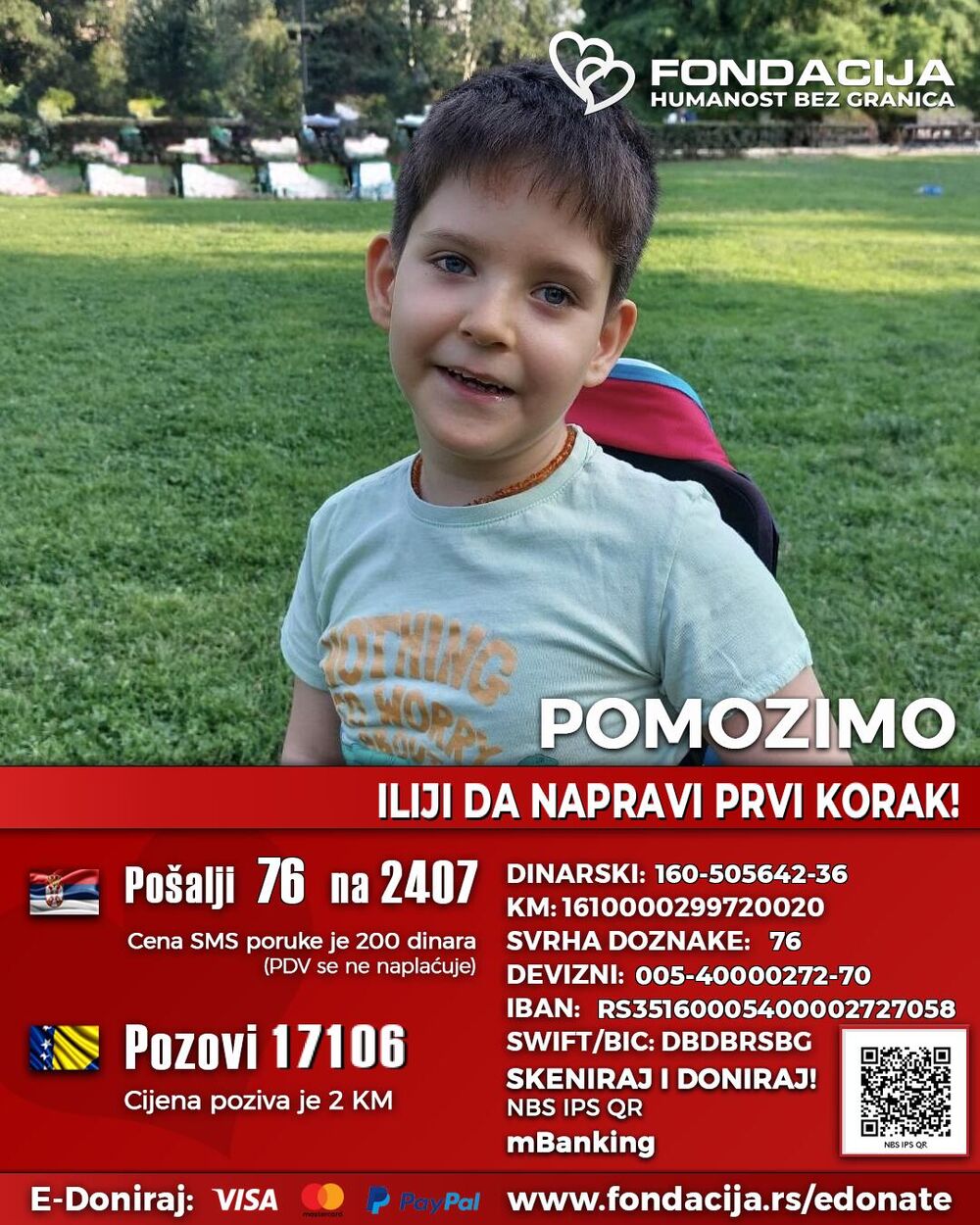 Apel za Iliju Milanovića