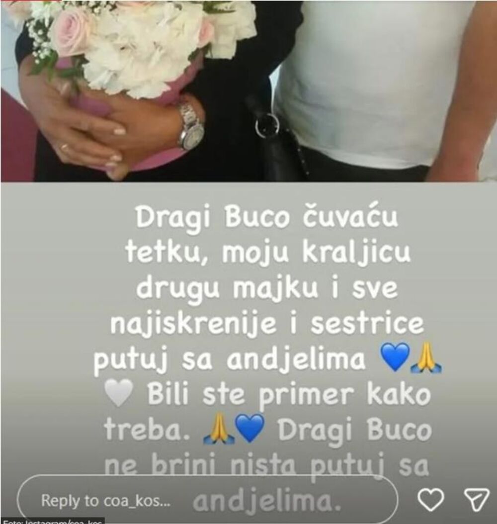 Aca se oprostio od bake