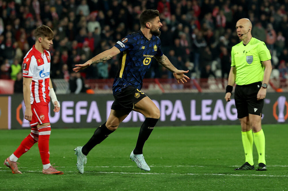 Olivije Žiru srušio Crvenu zvezdu, ali je oduševio Delije kada je spomenuo Darka Pančeva (Video)