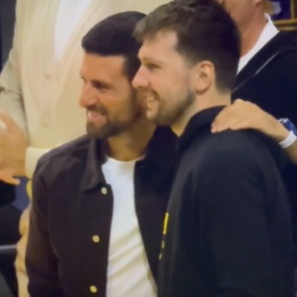 Dončić nema dilemu: Za mene je Đoković GOAT! To što je došao da me gleda... (VIDEO)