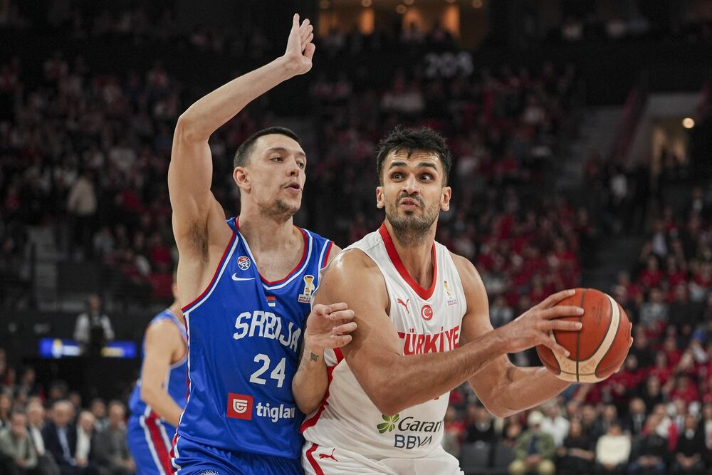 Detalj sa utakmice Turske i Srbije u kvalifikacijama za Svetsko prvenstvo