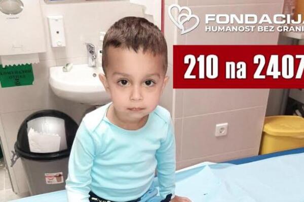 Kristijan je veselo dete, voli da trči, ali mu bolest to ne dozvoljava: Pomozimo ovom mališanu u teškoj borbi! FOTO