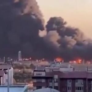 POGOĐEN AERODROM U TEHERANU, IRANSKI PUTNIČKI AVION U PLAMENU! (VIDEO)