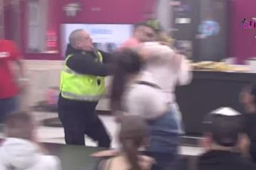 NEĆE STATI DOK SE NE POUBIJAJU! Zaletela se kao FURIJA na OCA SVOG DETETA - STRADALO i obezbeđenje