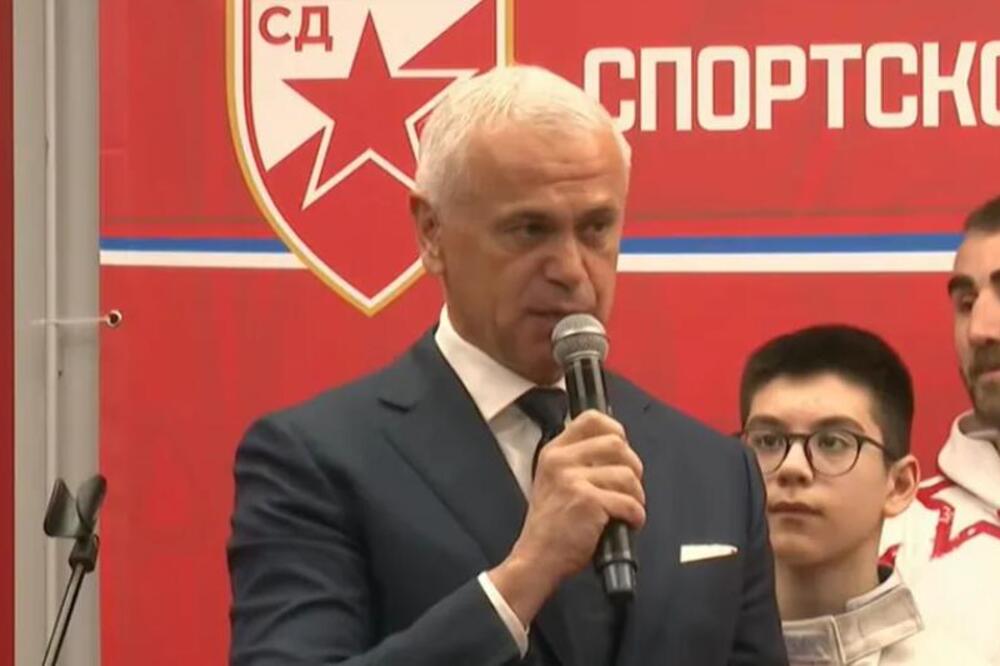 "Obećavam svim zvezdašima jednu stvar..." Terzićev emotivan govor na crveno-beloj proslavi