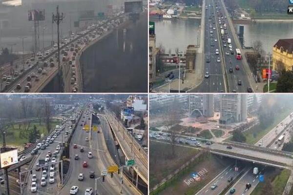 NI ZASTOJA NI GUŽVI NEMA: Ovakav prizor u Beogradu zapamtite - SLIKA KOJU NE VIĐAMO ČESTO (FOTO)