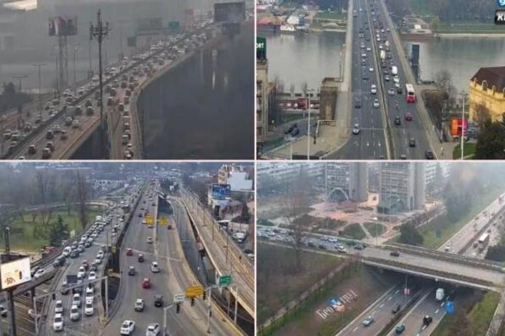 NI ZASTOJA NI GUŽVI NEMA: Ovakav prizor u Beogradu zapamtite - SLIKA KOJU NE VIĐAMO ČESTO (FOTO)