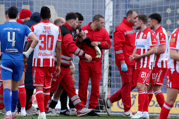 Mateus dobio JEZIV udarac u glavu i napustio igru!