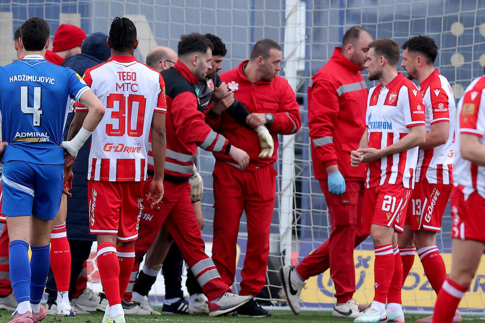 Mateus dobio JEZIV udarac u glavu i napustio igru!