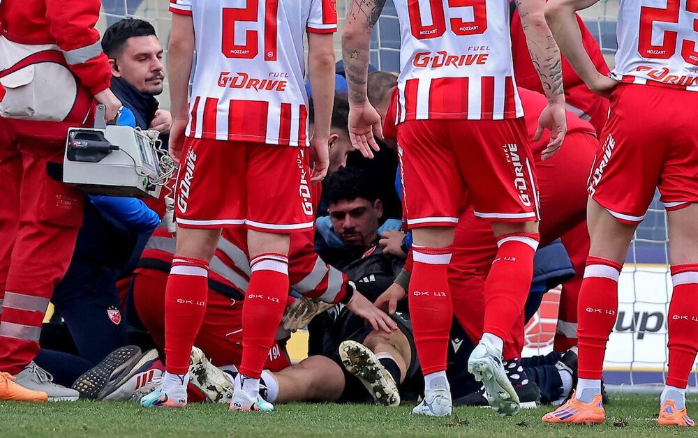 Ukazivanje pomoći povređenom Mateusu