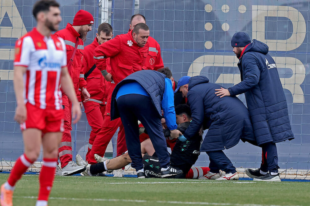 Crvena zvezda objavila da je Mateus doživeo potres mozga - oglasio se Brazilac (Foto)