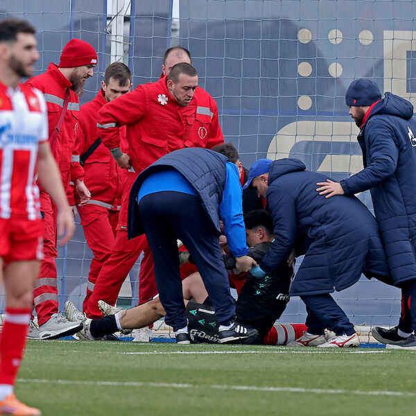 Crvena zvezda objavila da je Mateus doživeo potres mozga - oglasio se Brazilac (Foto)