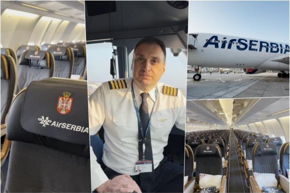 AVION "ER SRBIJE" KRENUO U DUBAI PO NAŠE GRAĐANE! Oglasio se kapetan pred poletanje (VIDEO)