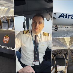 AVION "ER SRBIJE" KRENUO U DUBAI PO NAŠE GRAĐANE! Oglasio se kapetan pred poletanje (VIDEO)