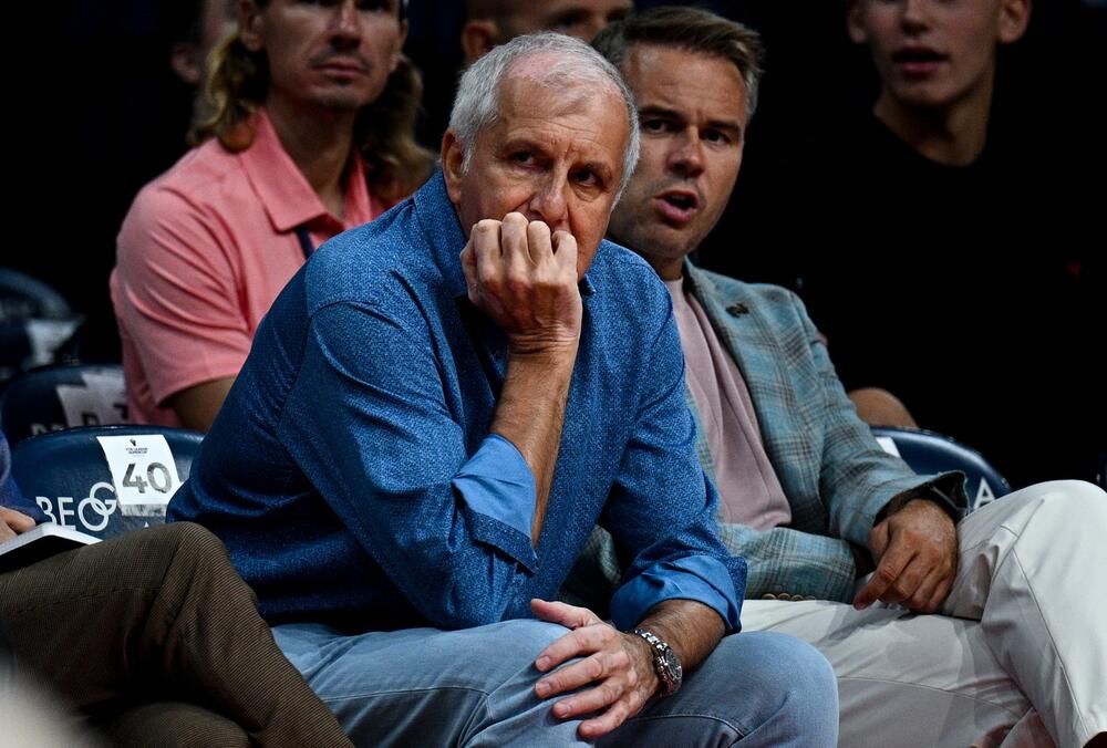 GOSPODIN! Željko Obradović bio u Beogradu za vreme meča Partizan - Asvel, mladi trener podeli fotku, kakav BOG!