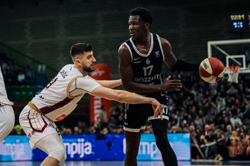 Parni valjak pokorio Zetru: Partizan uništio Bosnu, ali i ostao bez važnog igrača!