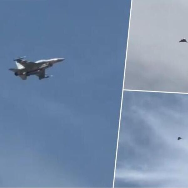 PAKAO NAD PLAŽOM! Ljudi se kupali i sunčali, a iznad njih F-16 juri iranski dron i puca &ndash; šok snimak iz Dubaija!