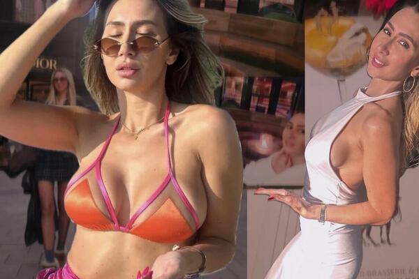 3 NOVA VRUĆA SNIMKA! Bivša ministarka Pajković "POBEGLA" iz CG pa se baškarila POSLE AFERE "GOLIŠAVI PLES IZ VLADE"