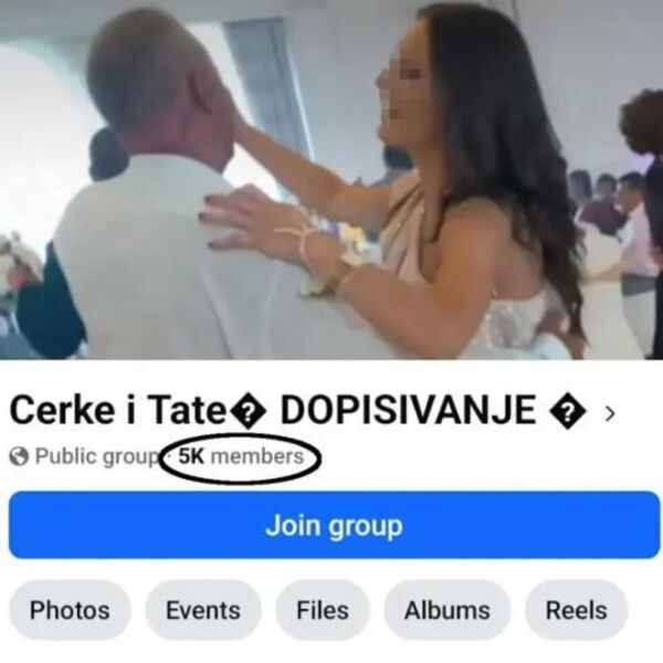 "IMA LI KOJA ĆERKICA ZA MENE?": Bolesna Fejsbuk grupa broji preko 5000 članova, Srbi UZNEMIRENI - LEGLO PEDOFILA?!
