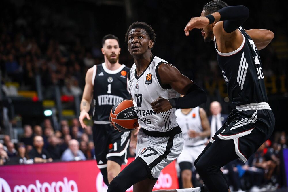 Isak Bonga, KK Partizan, KK Virtus Bolonja, KK Virtus, Evroliga