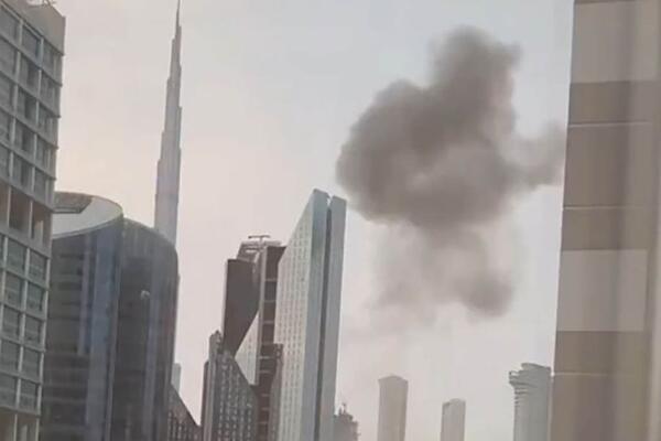 Ekplozije tresu Dubai: Snimci obilaze svet, dim se nadvio nad gradom (VIDEO)