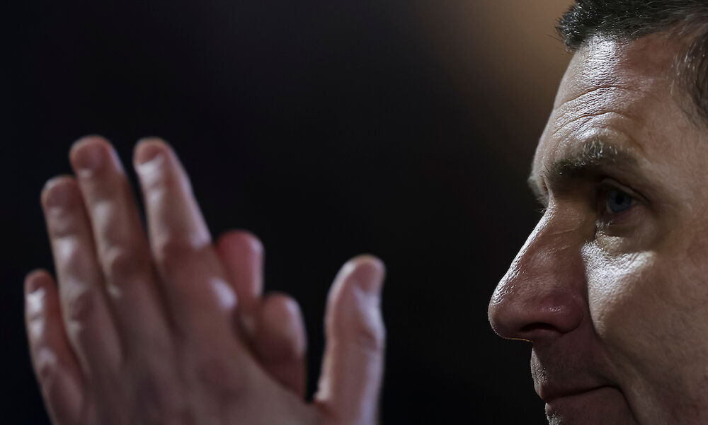 Srđan Blagojević na utakmici Partizana i TSC-a iz Bačke Topole u sezoni 2025/26 Superlige Srbije