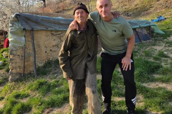 Deka Miroslav već 33 godine živi pod zemljom, bez struje i vode: Srbi za dan skupili pare, dobija novi dom