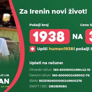 Srbijo, ustani i pomozi Ireni da ozdravi: Sredstva su potrebna, a vremena nema previše