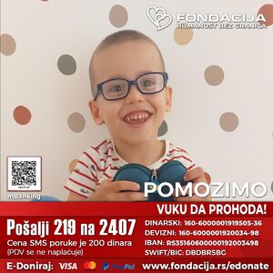 MALOM I UVEK NASMEJANOM HEROJU VUKU JE HITNO POTREBNA NAŠA POMOĆ: Udružimo snage da napravi PRVI SAMOSTALNI KORAK!