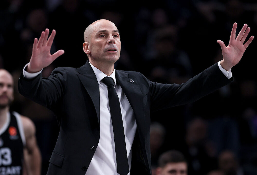 Đoan Penjaroja na utakmici Partizana i Dubaija u sezoni 2025/26 Evrolige