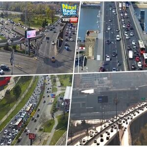 JUTARNJI ŠPIC U BEOGRADU FUNKCIONIŠE BOLJE NEGO INAČE! Evo gde su najveće gužve, na Gazeli ide kao podmazano (FOTO)