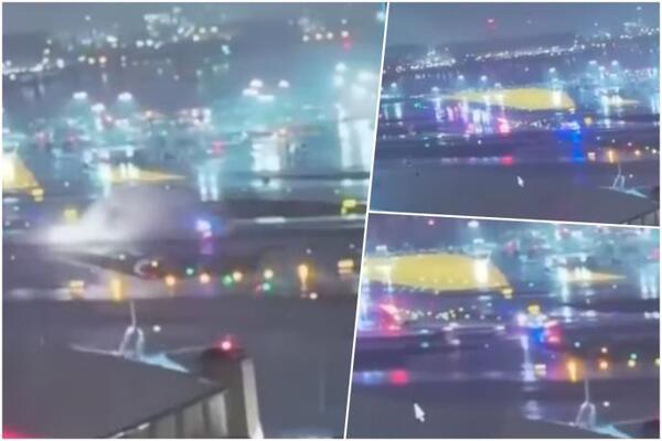 PRVI SNIMAK AVIONSKE NESREĆE U NJUJORKU: Avion se raspao posle sudara &ndash; scena kao iz horor filma! (VIDEO)