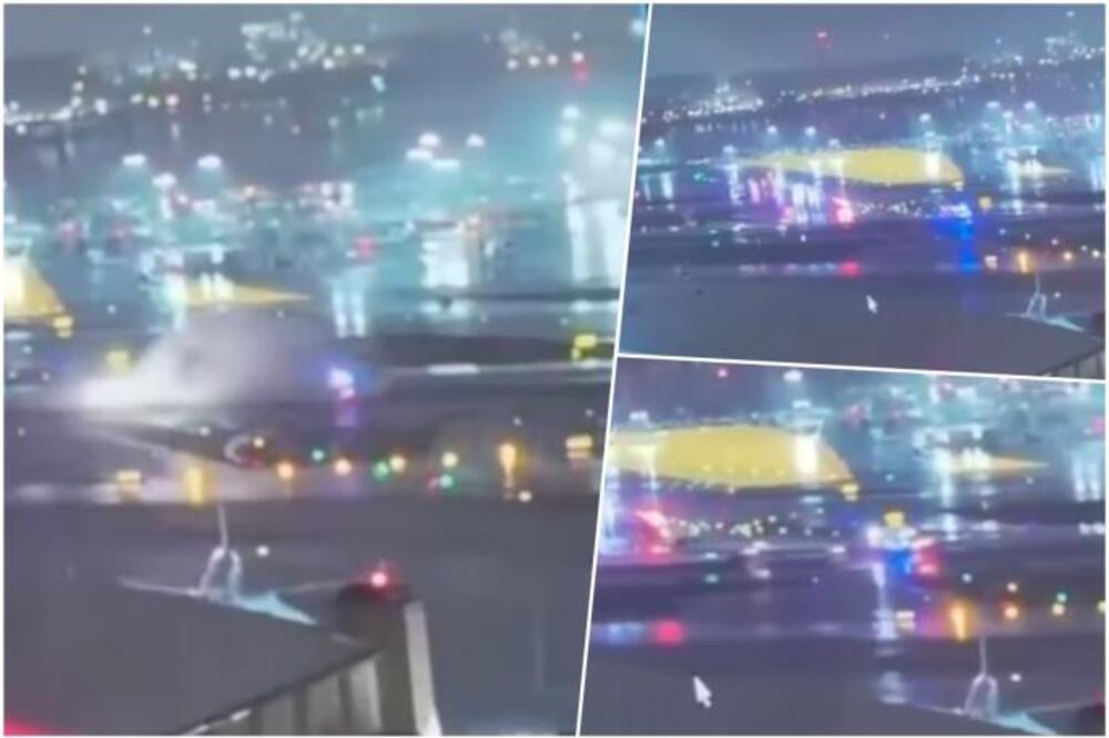 PRVI SNIMAK AVIONSKE NESREĆE U NJUJORKU: Avion se raspao posle sudara &ndash; scena kao iz horor filma! (VIDEO)