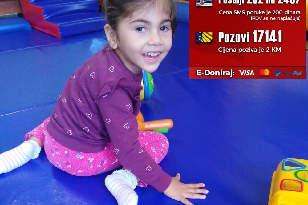 TEODORI SMO POTREBNI KAKO BI NAPRAVILA SVOJ PRVI KORAK! Od samog rođenja suočila se sa teškim životnim izazovima!