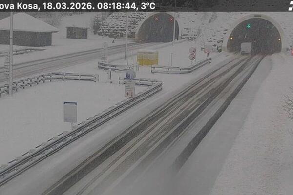 Građanima stiglo hitno obaveštenje! Počeo da pada veliki sneg, a kreće i olujni vetar, zabeleo se auto-put