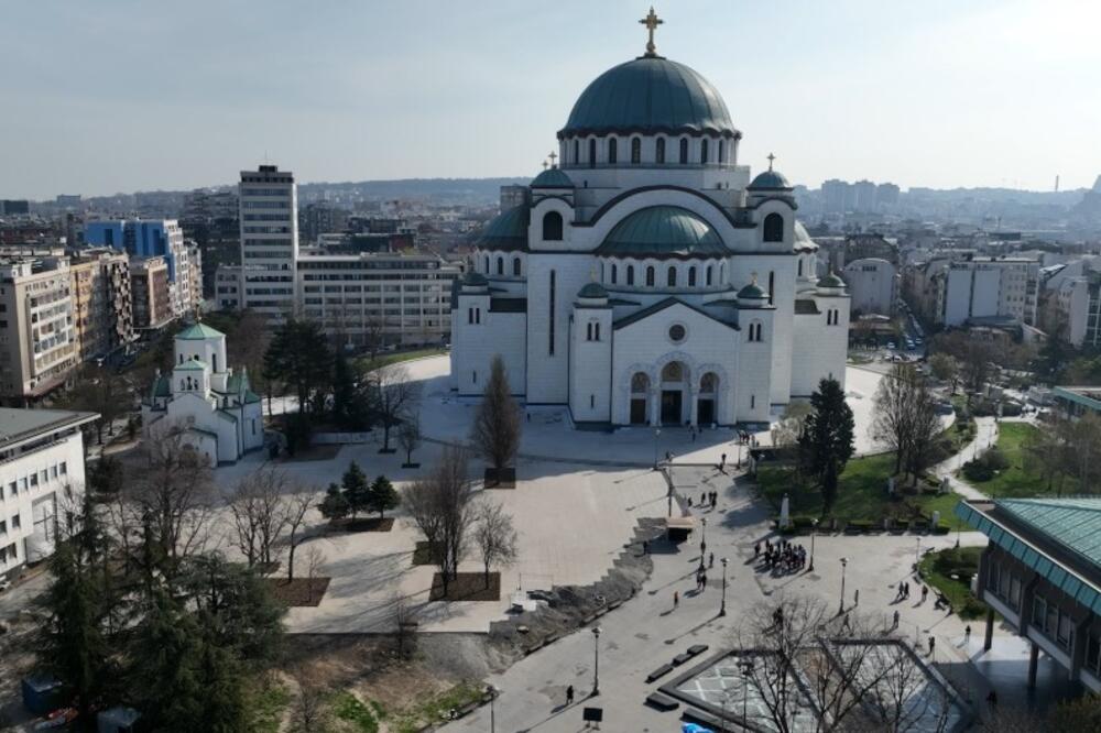 NOVI IZGLED VRAČARA: Izgradnja podzemne garaže i uređenje platoa ispred Hrama Svetog Save