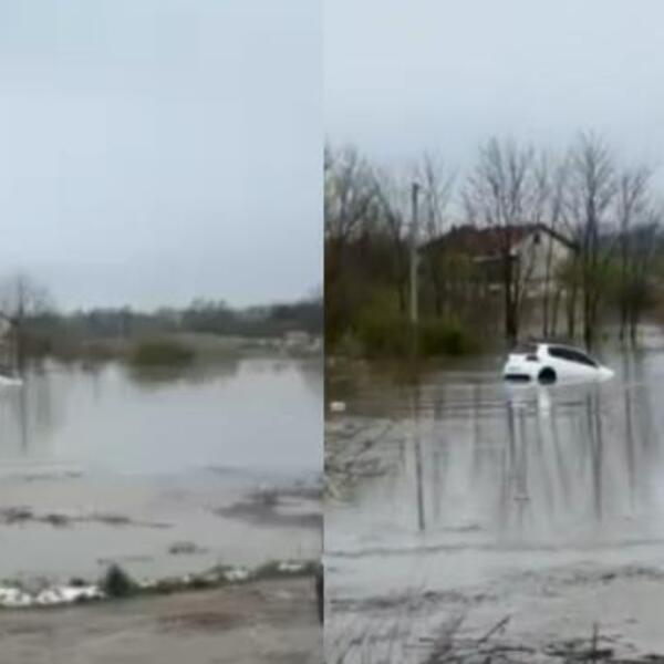 SVAKE GODINE ISTO! Velika bujica u Prijedoru: Meštanima voda stigla "do grla", mladić se jedva IZVUKAO!