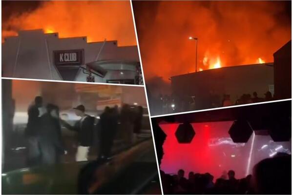 VELIKI POŽAR U DISKOTECI U NEMAČKOJ: Objavljeni jezivi snimci, unutra bilo 750 ljudi! (VIDEO)